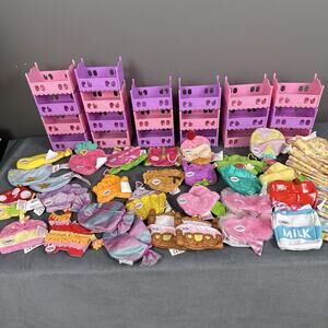 Baby Born Surprise Accessory Mega Lot 63pc Cribs Blankets Pouches Replacement